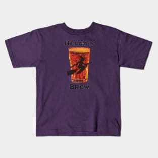 Helga's Halloween Beer Brew Kids T-Shirt